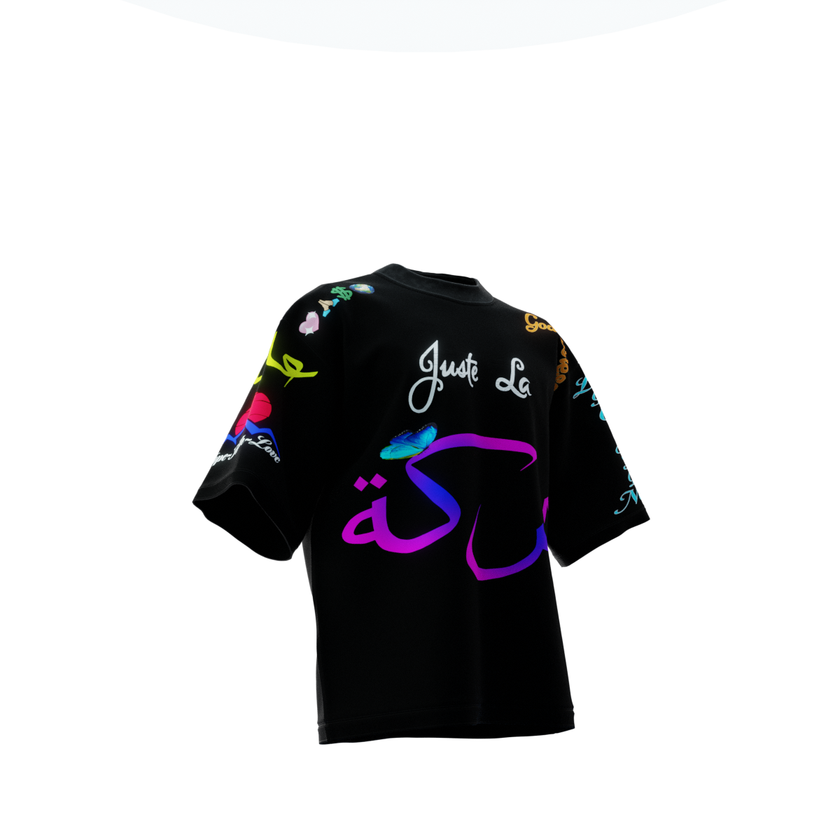 Tee-shirt Oversize "Juste La Baraka"